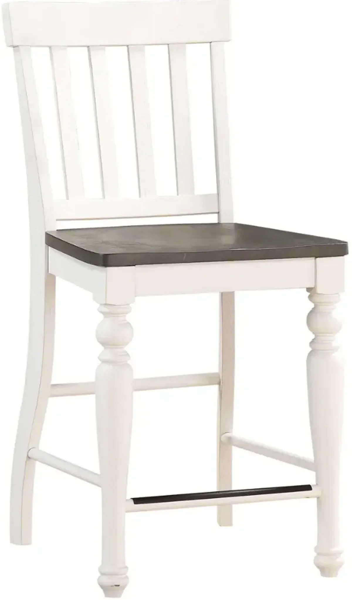 Steve Silver Co.® Joanna Ivory & Mocha Counter Height Chair - 2pc