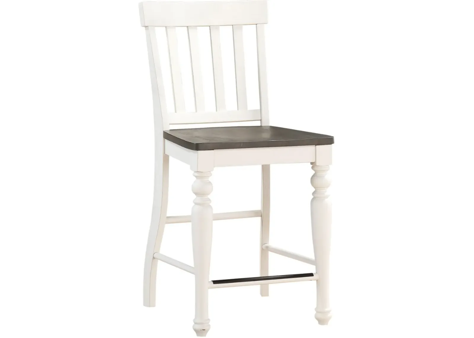 Steve Silver Co.® Joanna Ivory & Mocha Counter Height Chair - 2pc