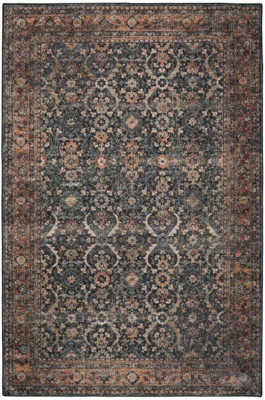 Dalyn Rug Company Jericho Charcoal 5'x8' Style 3 Area Rug