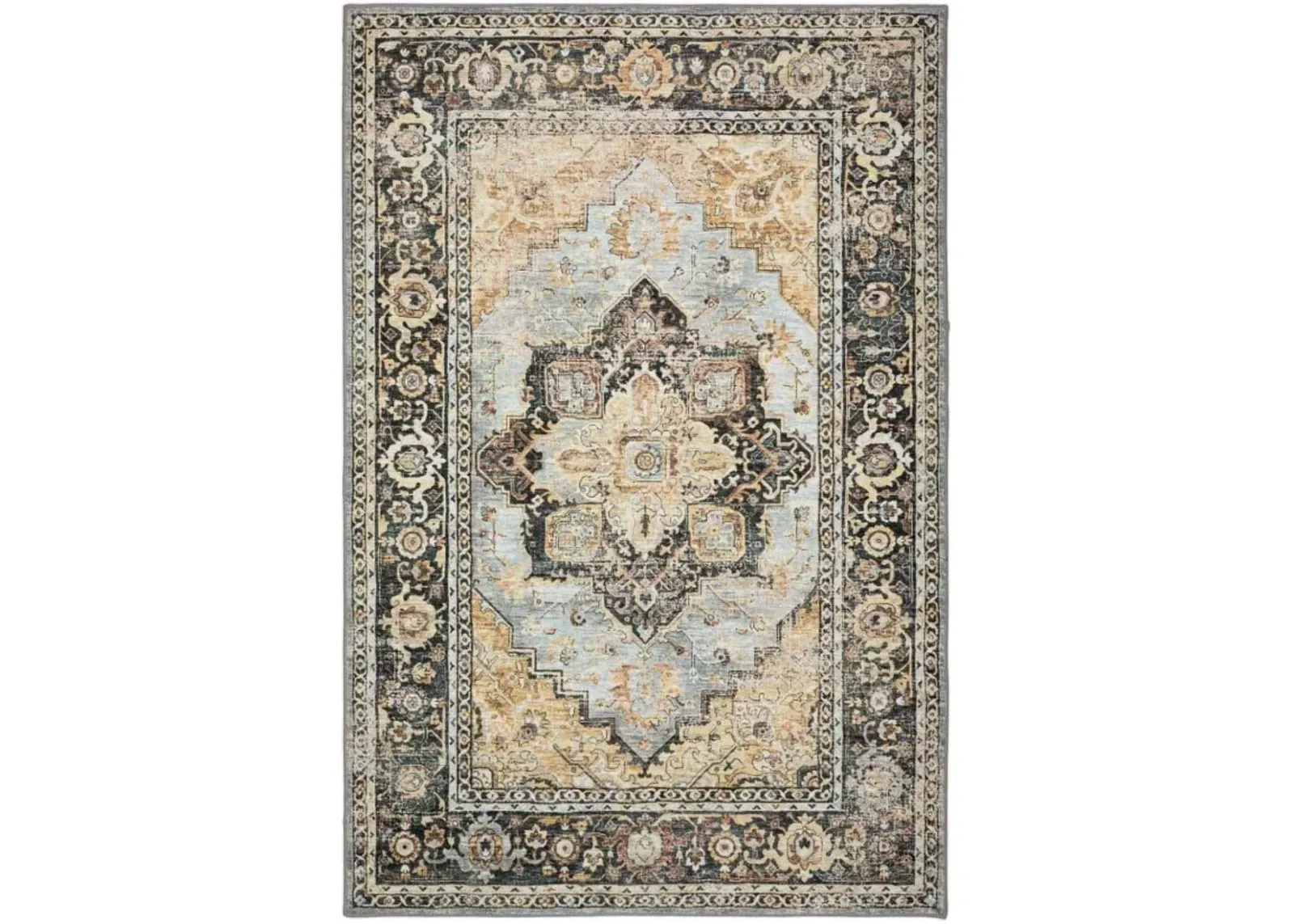 Dalyn Rug Company Jericho Pewter 5'x8' Style 1 Area Rug