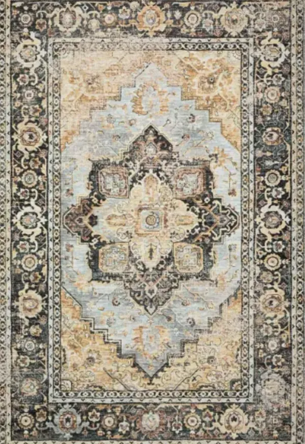 Dalyn Rug Company Jericho Pewter 8'x10' Style 1 Area Rug