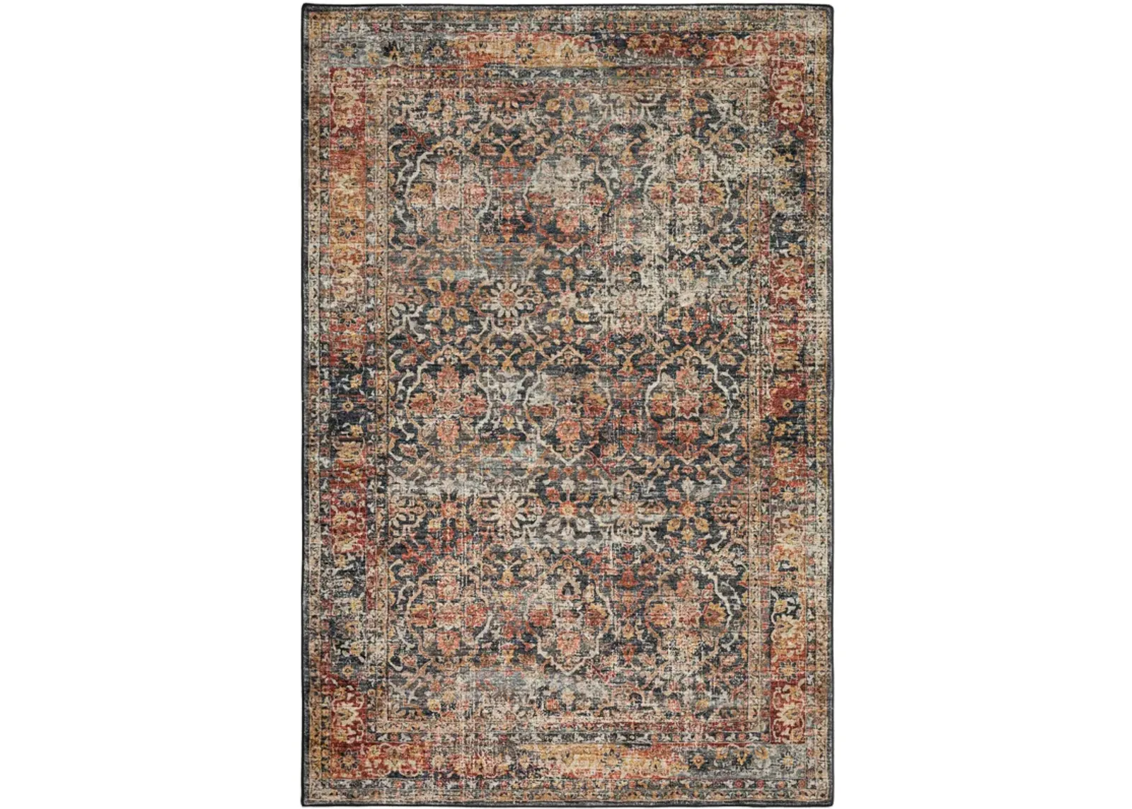 Dalyn Rug Company Jericho Charcoal 5'x8' Style 1 Area Rug