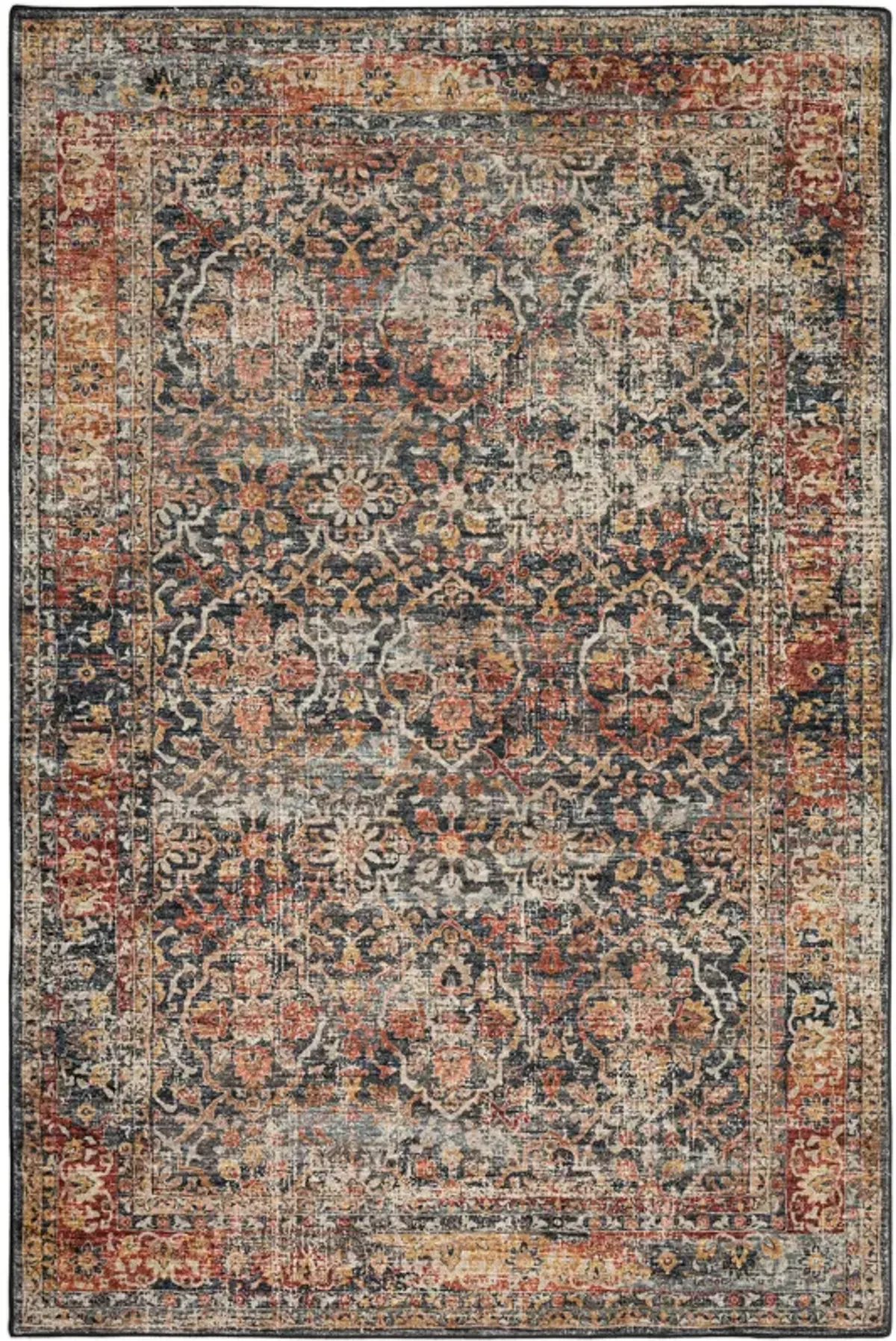 Dalyn Rug Company Jericho Charcoal 5'x8' Style 1 Area Rug