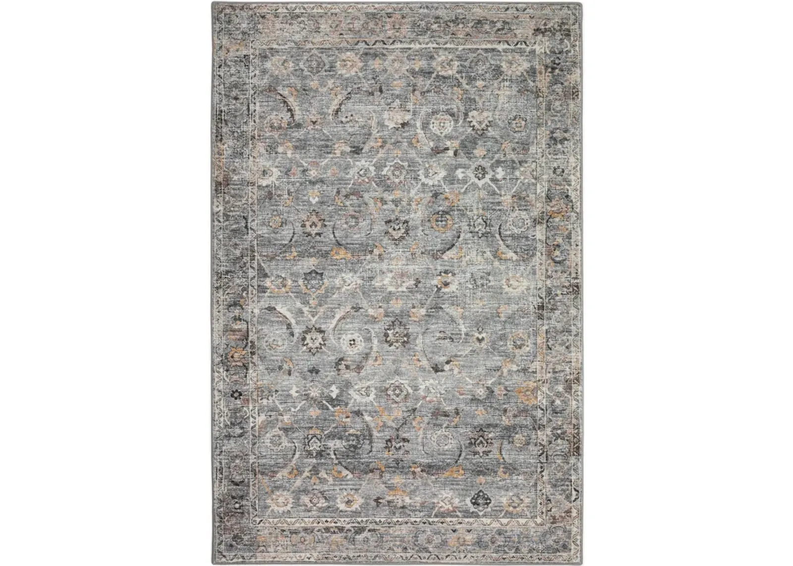 Dalyn Rug Company Jericho Silver 5'x8' Area Rug