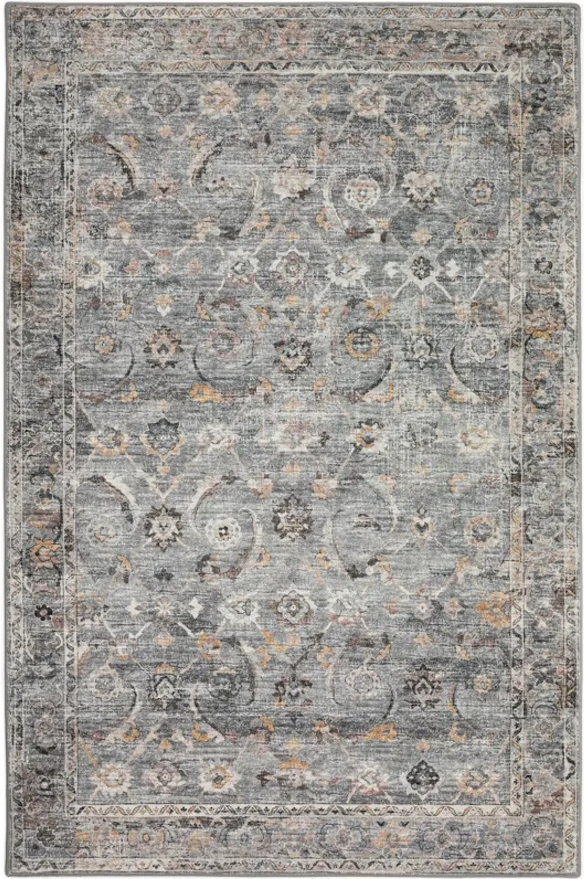 Dalyn Rug Company Jericho Silver 5'x8' Area Rug