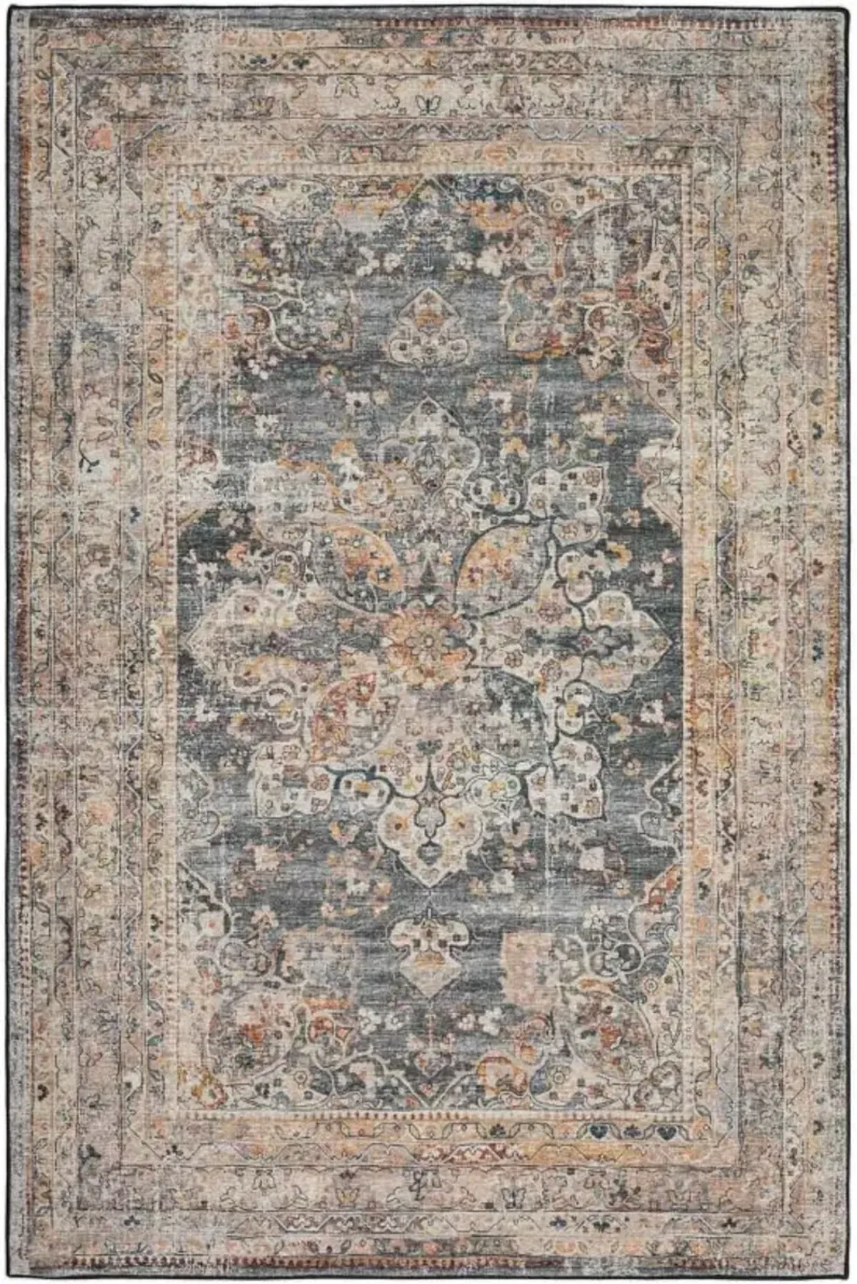 Dalyn Rug Company Jericho Charcoal 5'x8' Style 2 Area Rug