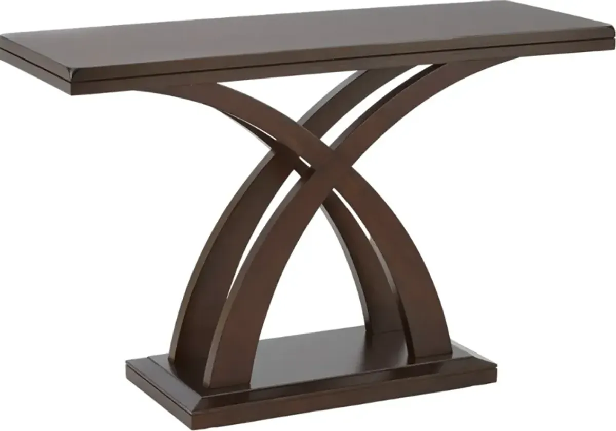 Steve Silver Co. Jocelyn Espresso Cherry Sofa Table