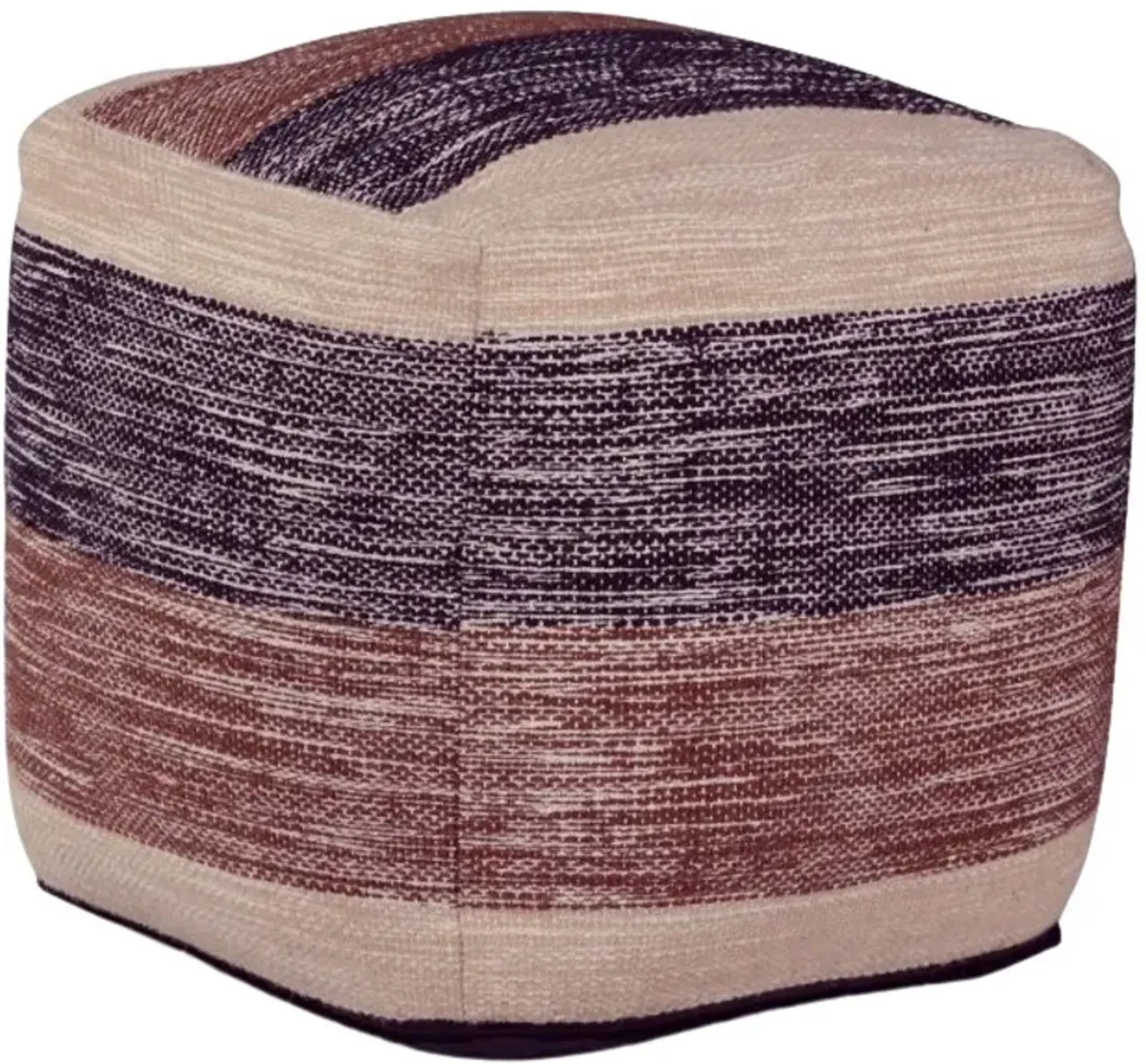 Steve Silver Co. Jamal Tri-Colored Pouf