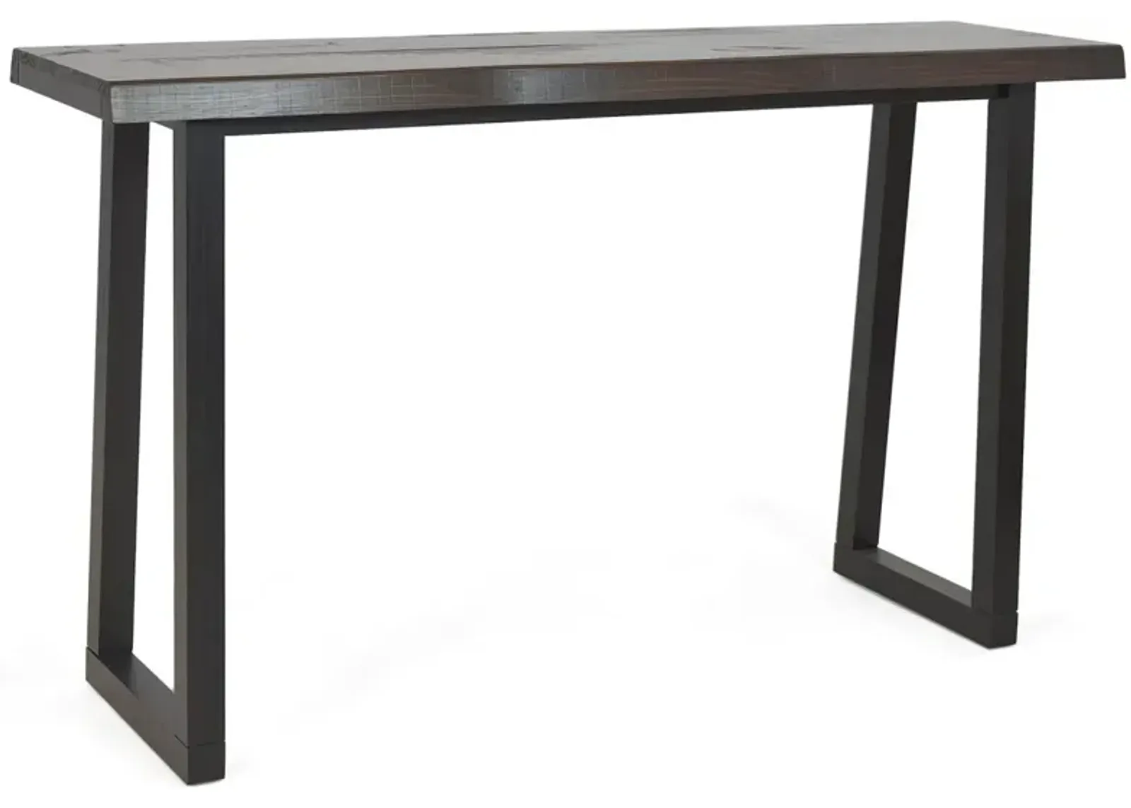 Steve Silver Co. Jennings Cherry 60" Counter Bar Table with Ebony Base