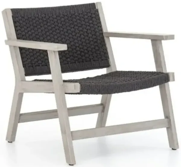 Four Hands Delano Black/Grey Outdoor Chair
