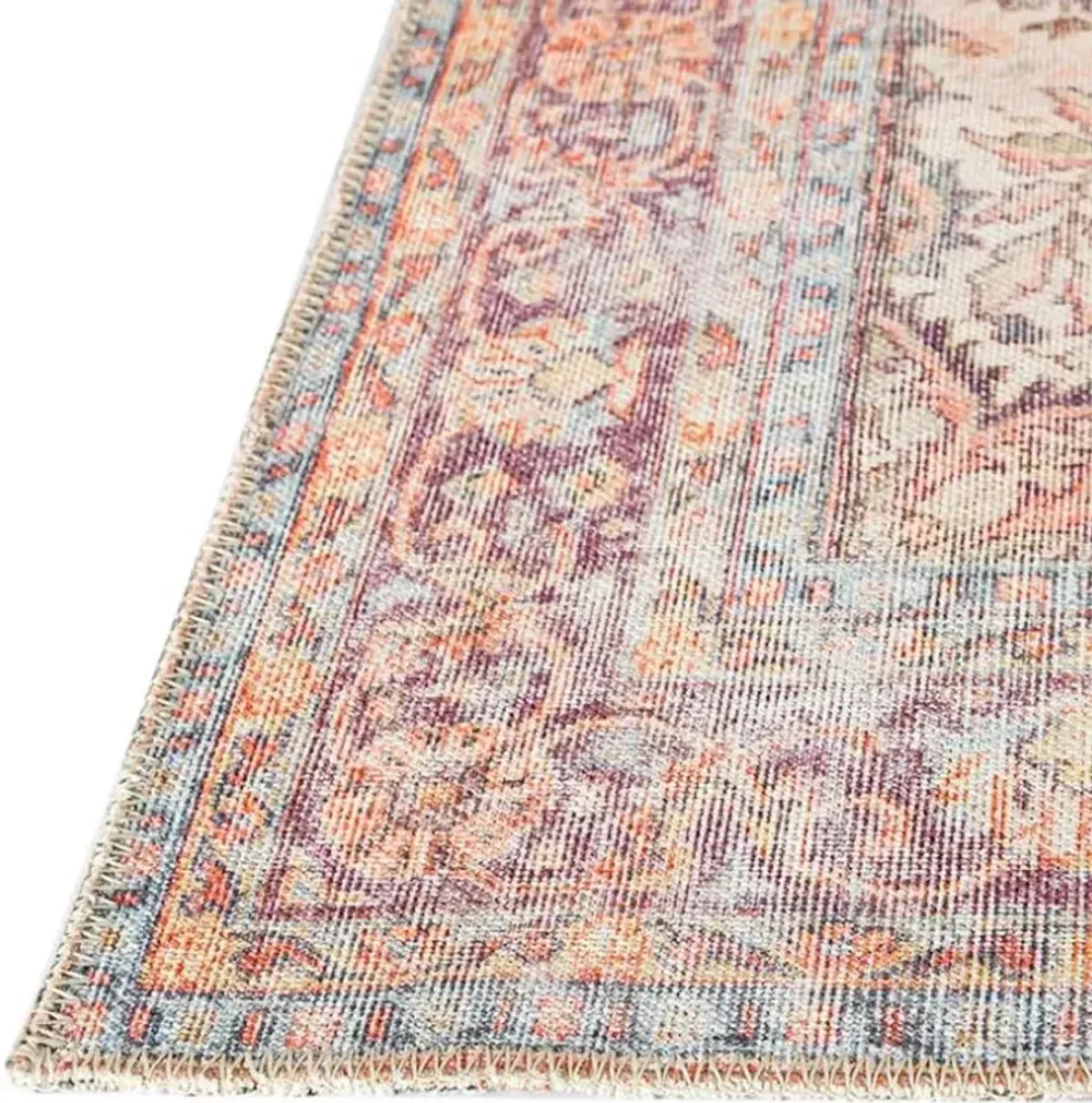 Dalyn Rug Company Kars Eggplant 5'x8' Area Rug