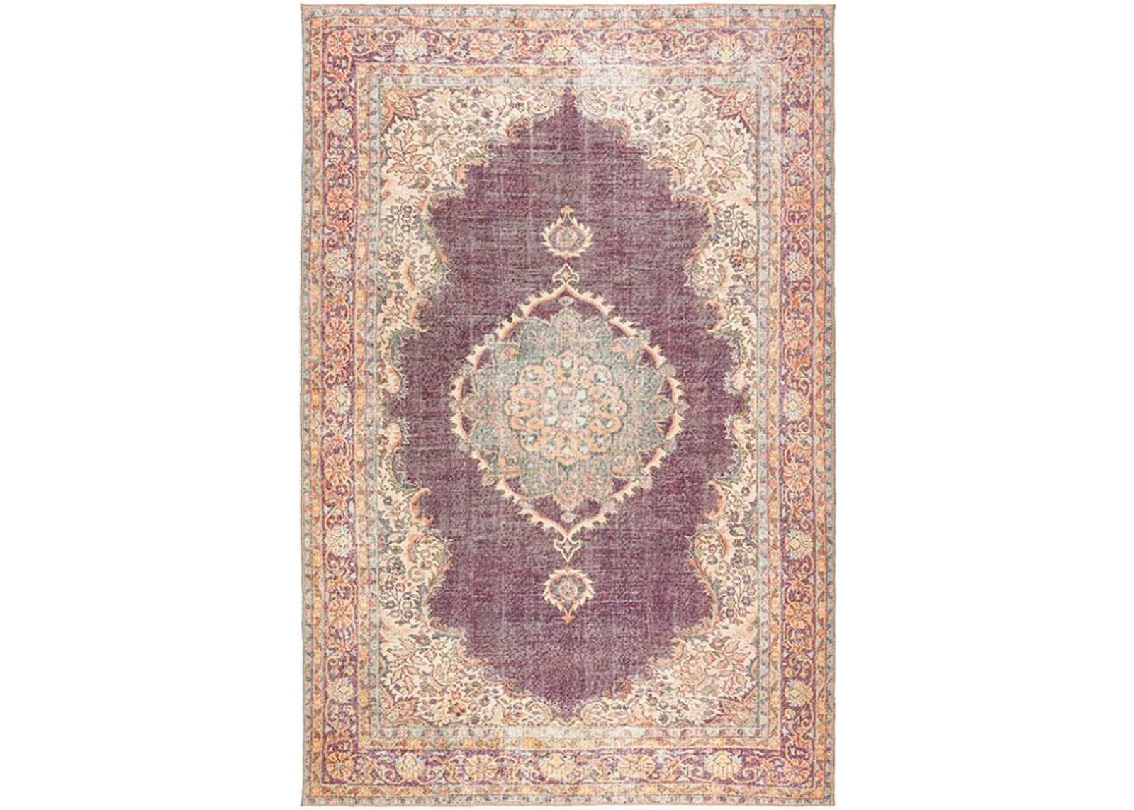 Dalyn Rug Company Kars Eggplant 5'x8' Area Rug