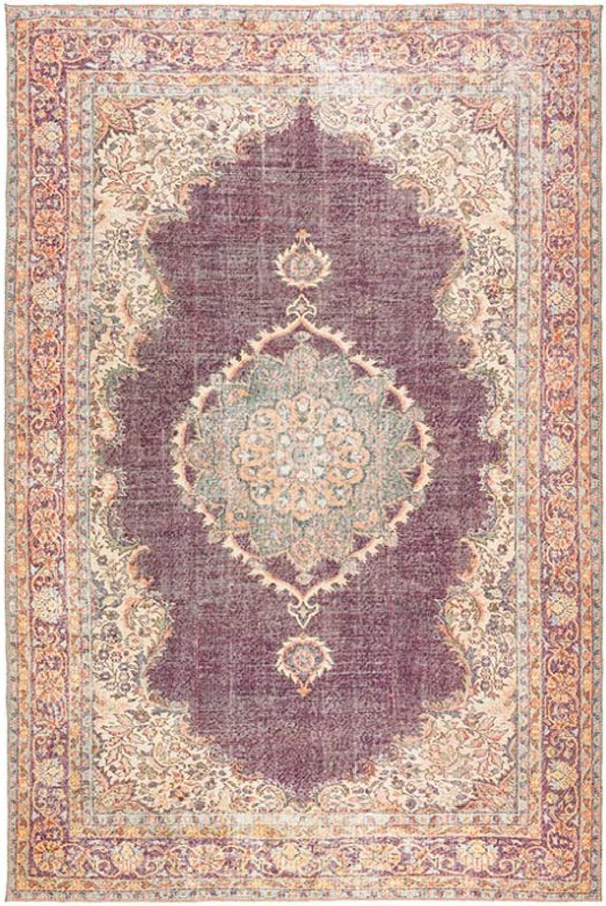 Dalyn Rug Company Kars Eggplant 5'x8' Area Rug