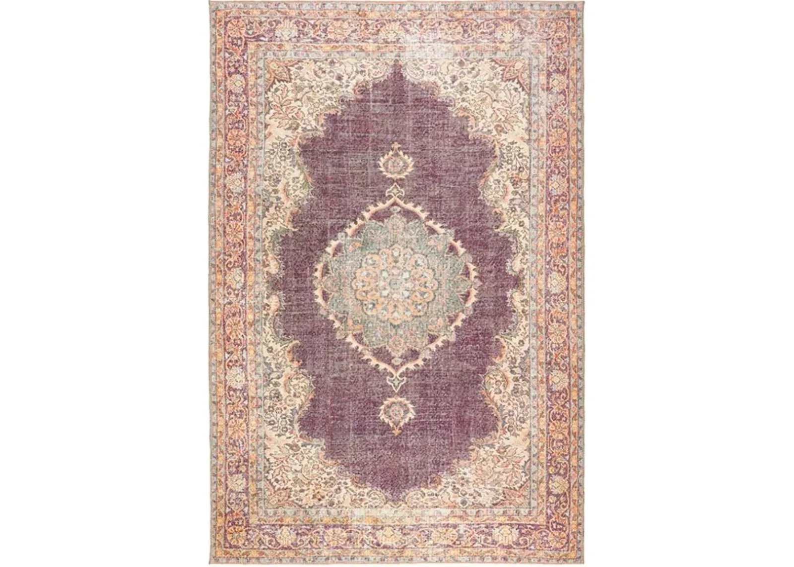 Dalyn Rug Company Kars Eggplant 5'x8' Area Rug