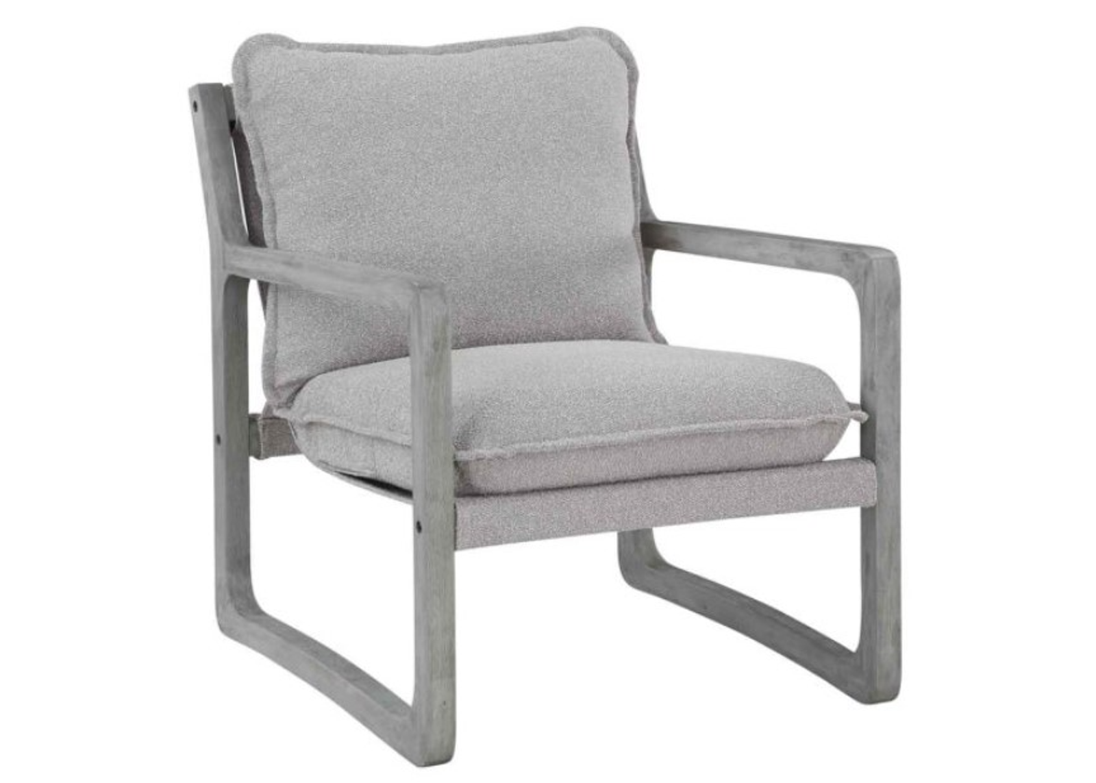 Steve Silver Co. Kai Gray/Light Gray Accent Chair