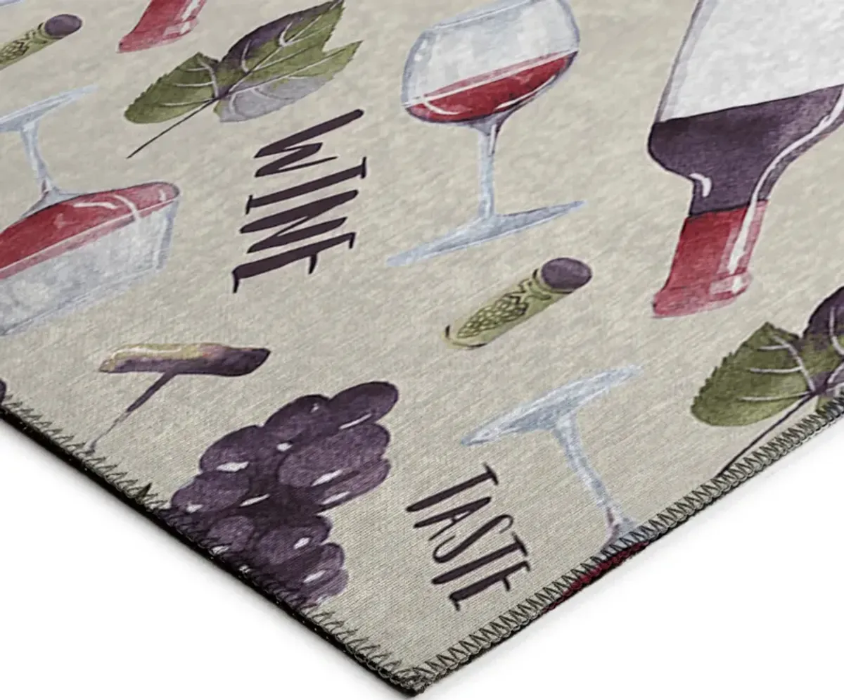 Dalyn Rug Company Kendall Putty 5'x8' Style 1 Area Rug