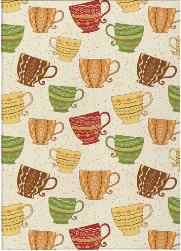 Dalyn Rug Company Kendall KE15 Linen 5'x8' Area Rug