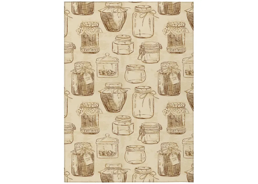 Dalyn Rug Company Kendall Parchment 5'x8' Area Rug