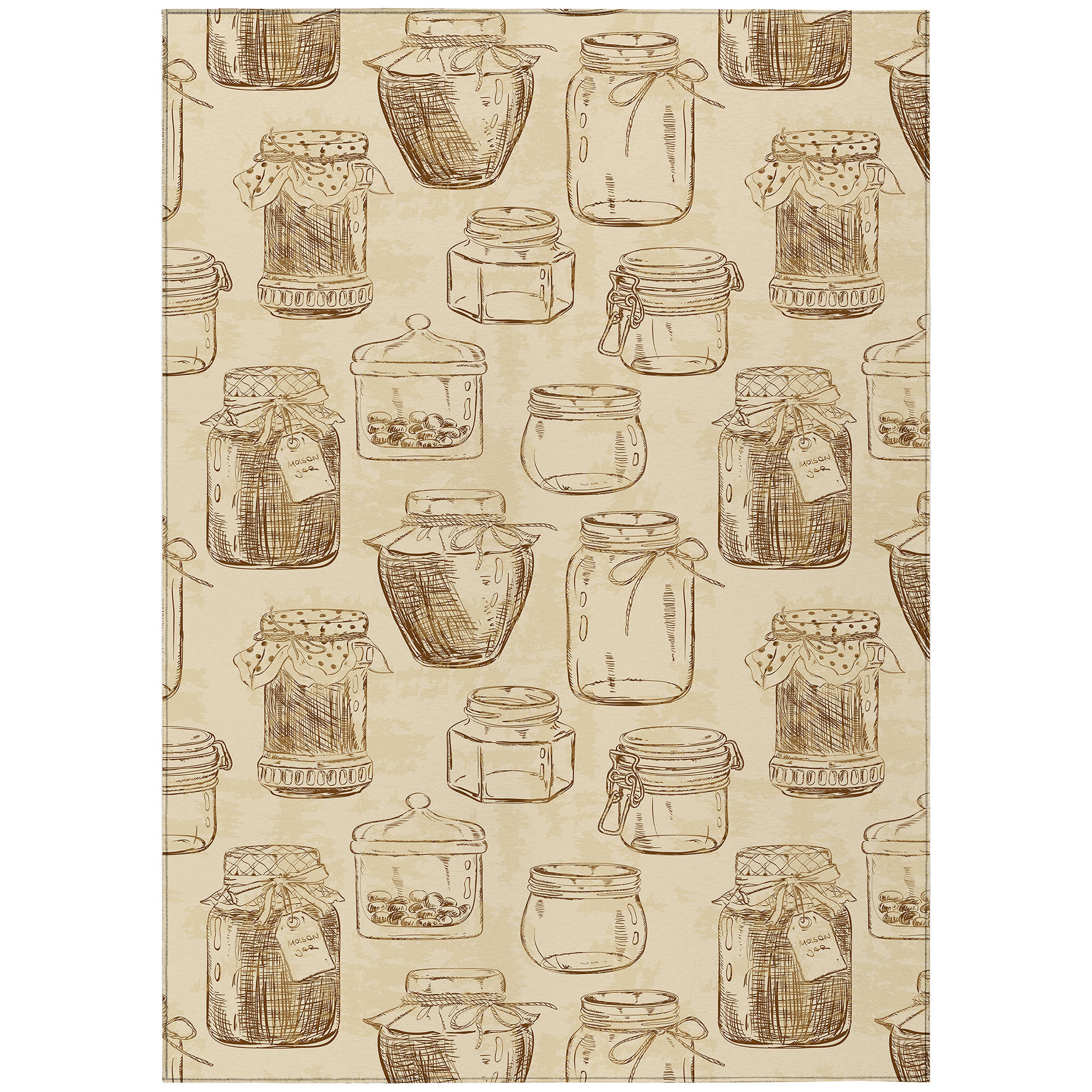 Dalyn Rug Company Kendall Parchment 5'x8' Area Rug