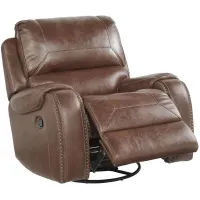 Steve Silver Co. Keily Brown Manual Motion Recliner Chair
