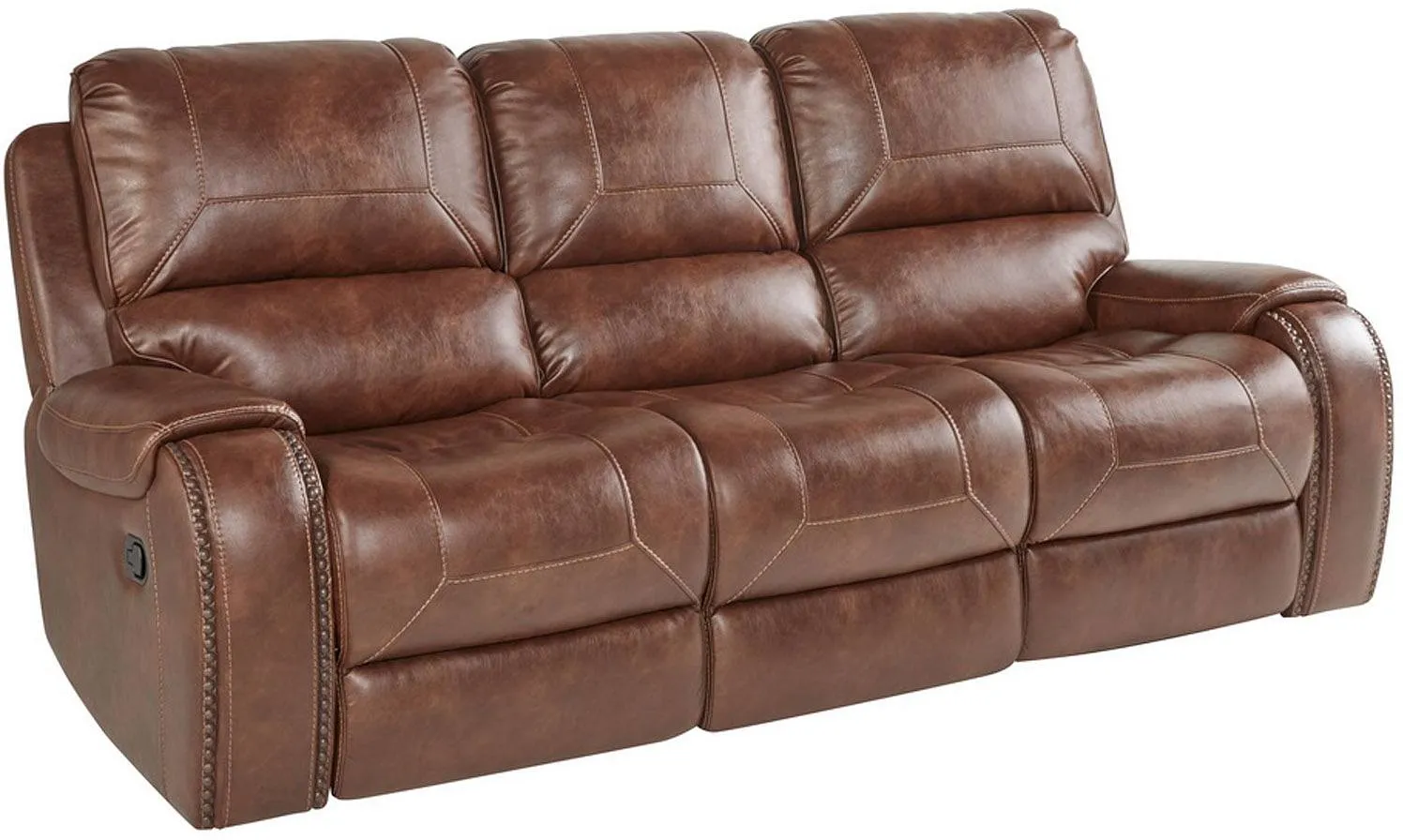 Steve Silver Co.® Keily Brown Manual Motion Reclining Sofa