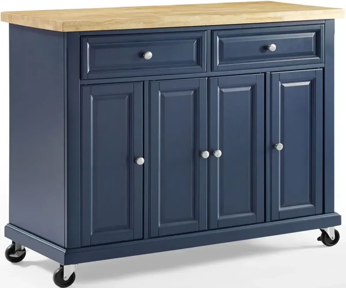 Crosley Furniture® Madison Navy Kitchen Cart