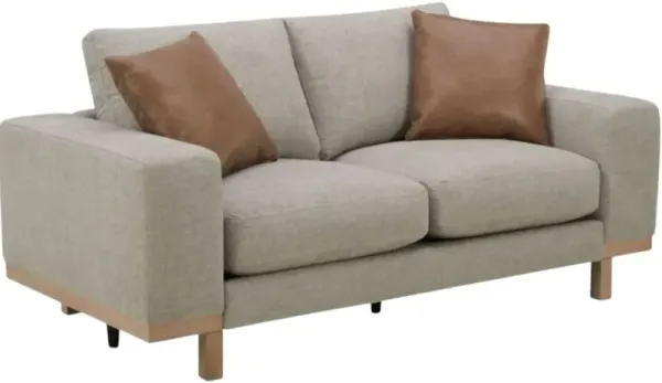 Kate Preston Home Brent Sand Loveseat