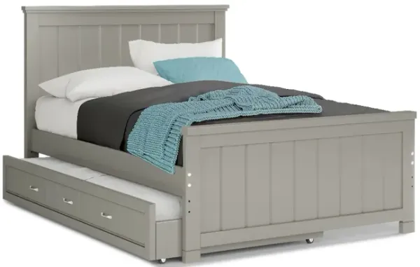 Canyon Furniture Co Full Panel Bed with Multi-Functional Trundle