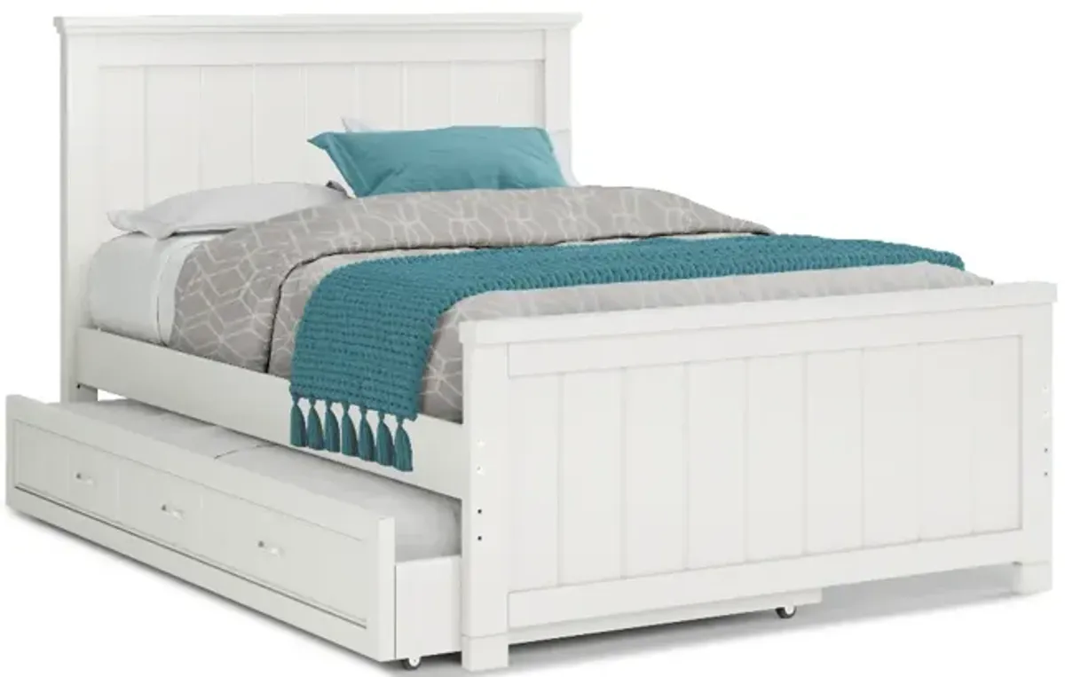 Canyon Furniture Co Full Panel Bed with Multi-Functional Trundle