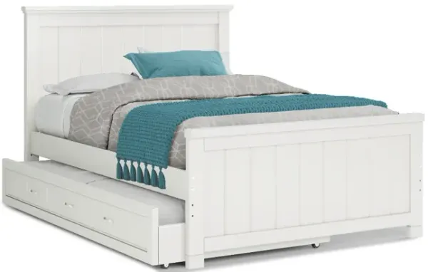Canyon Furniture Co Full Panel Bed with Multi-Functional Trundle