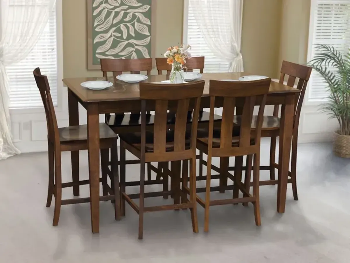 Gascho Anniversary II Walnut Gathering Table Set