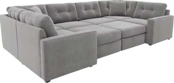 Drew & Jonathan Home ModularOne New Horizon 8-Piece Granite Modular Sectional