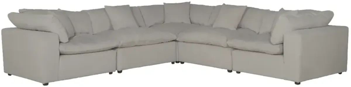 iAmerica Brooklyn Dove 5 Piece Modular Sectional P01315797