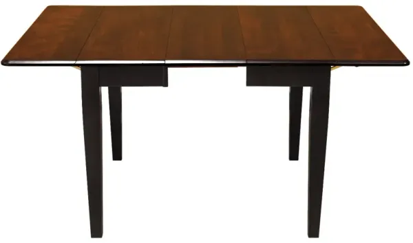 Gascho Saber Two-Toned Drop Leaf Extension Table