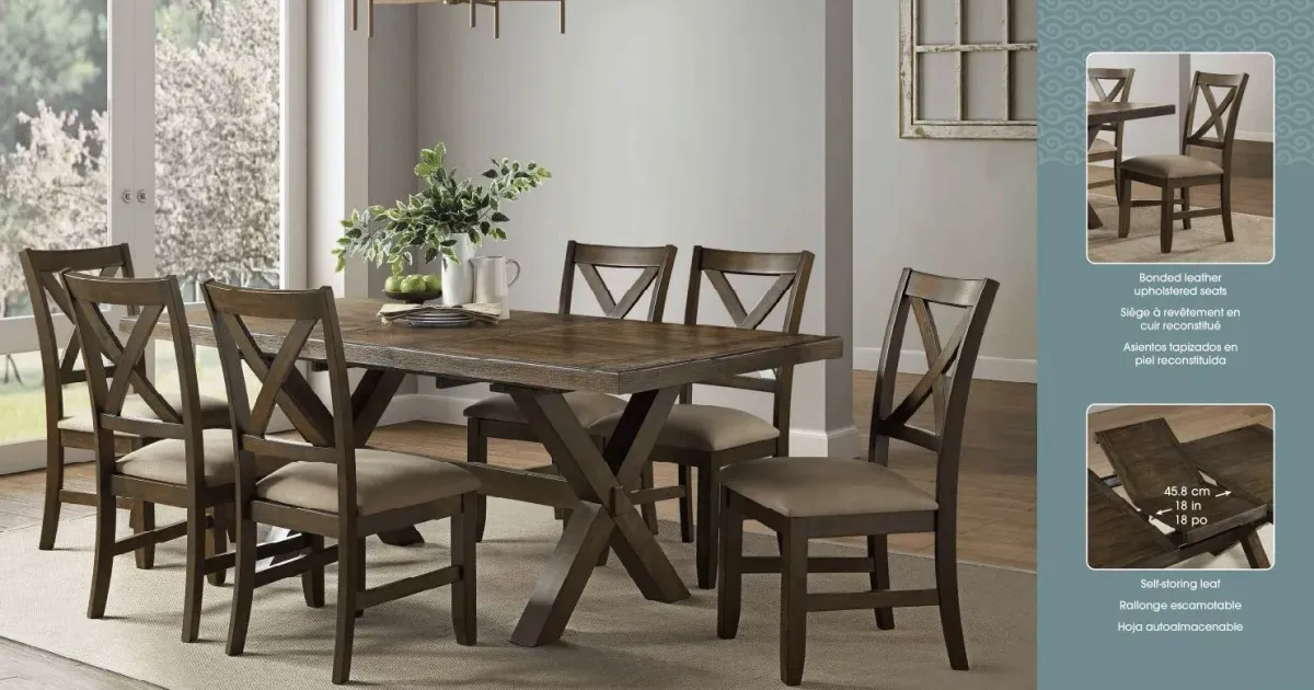 Richwood Bayside Trestle Table Dining Group