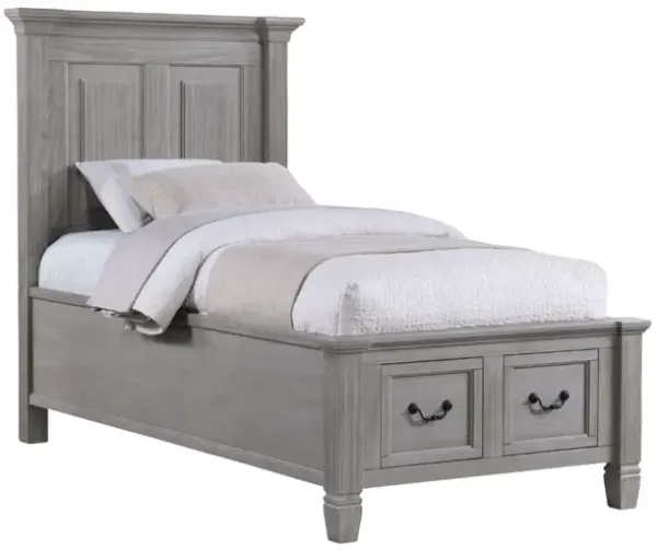 Lake Shore Cottage Twin Storage Bed