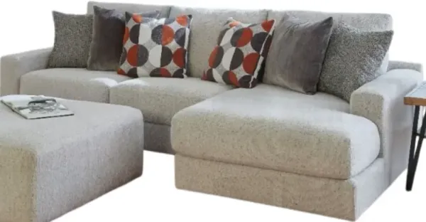 iAmerica Asher 2-Piece Oyster Sectional and Chaise