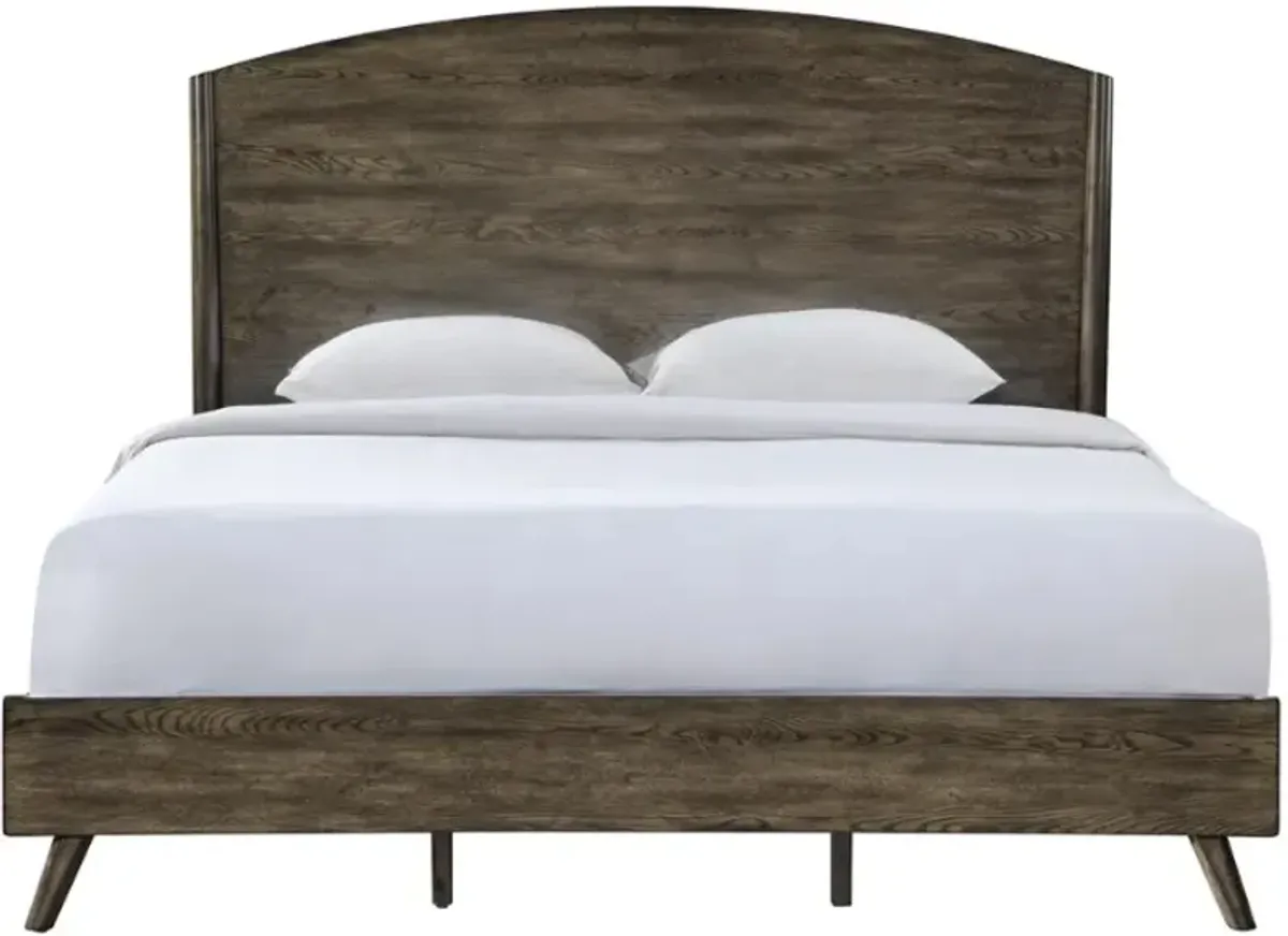 New Classic® Home Furnishings Rex Walnut Queen Platform Bed