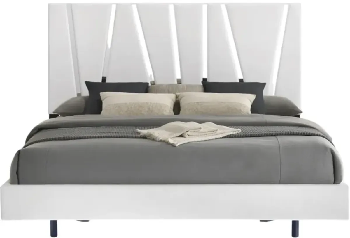 New Classic® Home Furnishings Europa White King Wall Bed