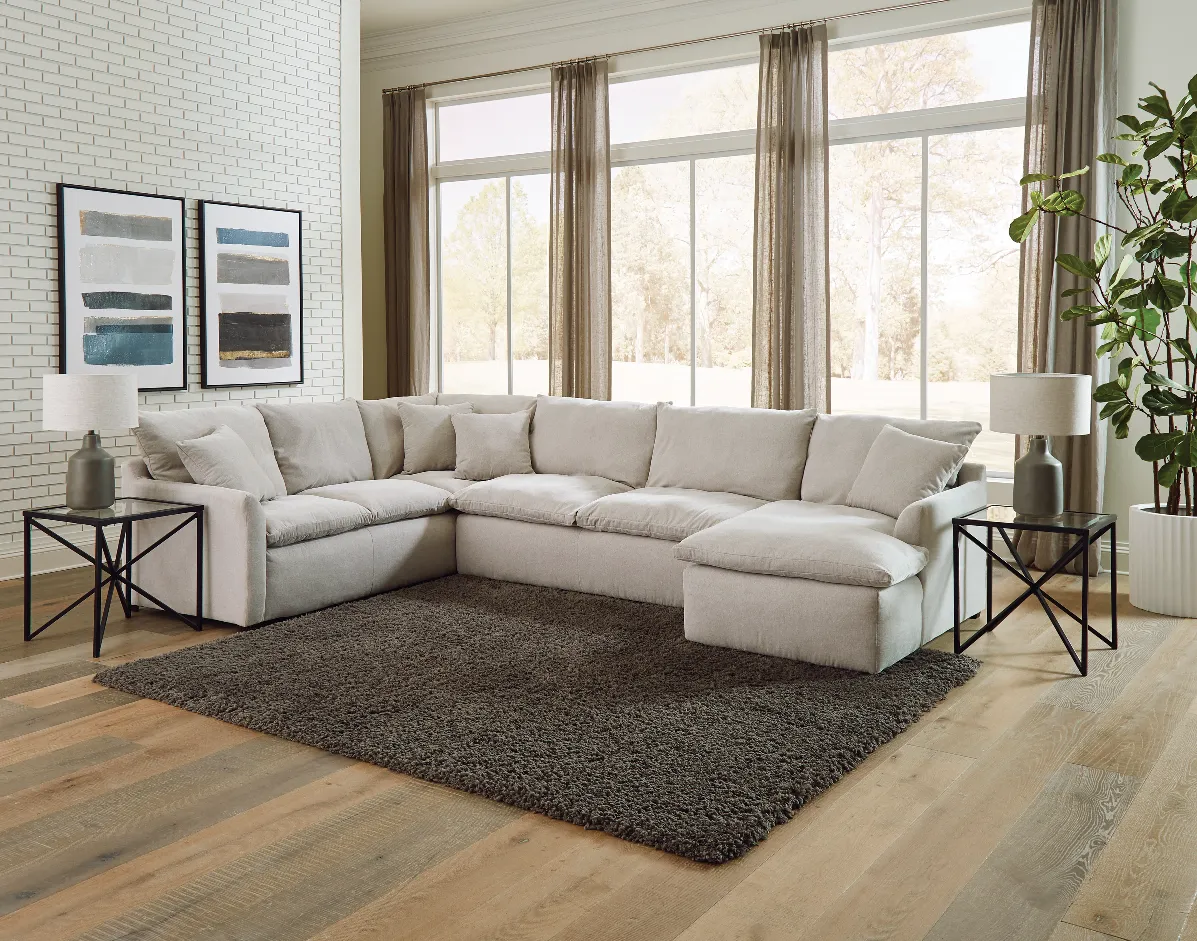 iAmerica 3pc Oyster Sectional P86845064