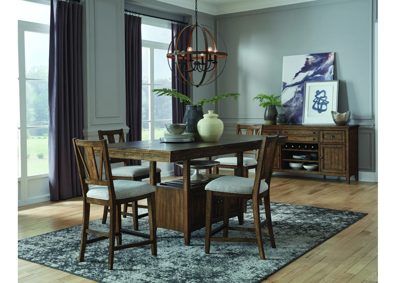 Magnussen Bay Creek Counter Height Table Dining Set