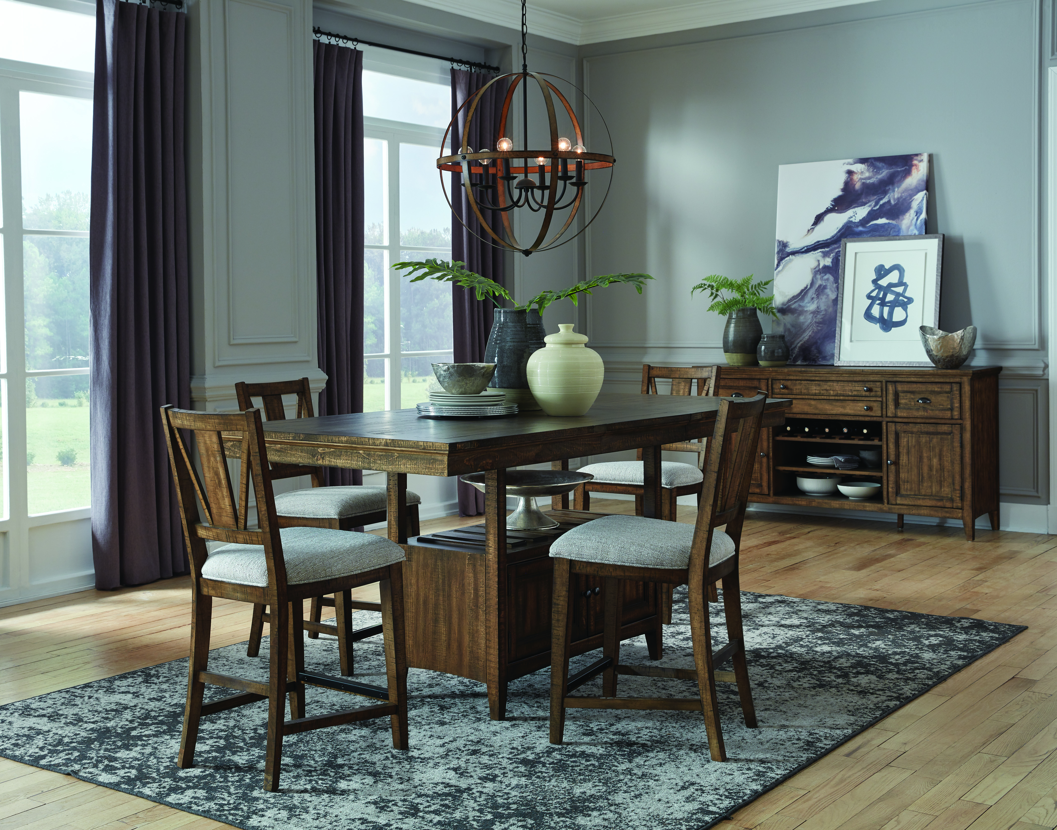 Magnussen Bay Creek Counter Height Table Dining Set