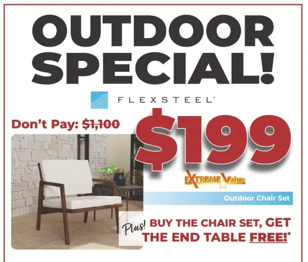 Flexsteel G6300 Outdoor Seating Set