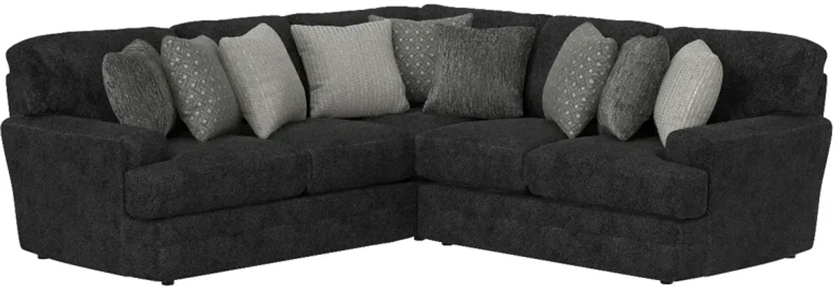 iAmerica Hercules Smoke 2 Piece Sectional