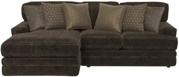 iAmerica Hercules Chocolate 2 Piece Sectional