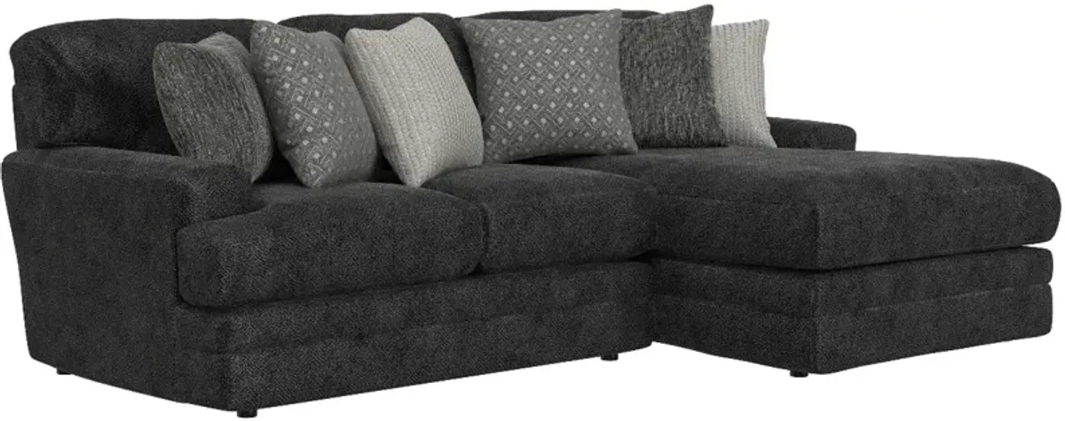 iAmerica Hercules Smoke 2 Piece Sectional