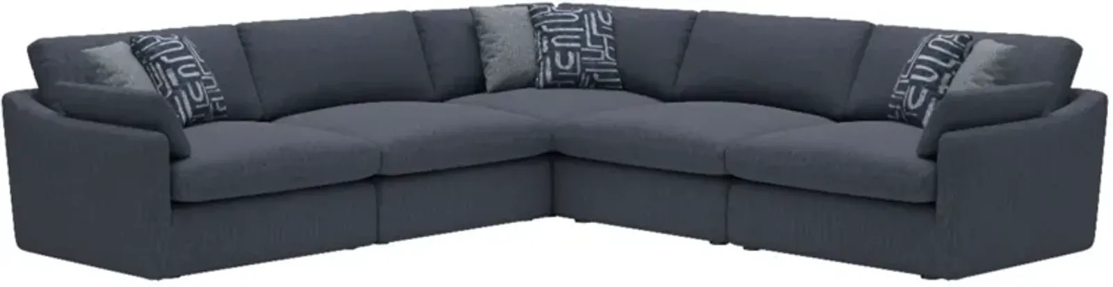 Kate Preston Home 5pc Modular Sectional