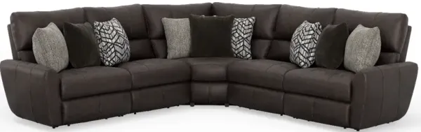 iAmerica Mae Sable 3pc Deep Seat Power Reclining Sectional