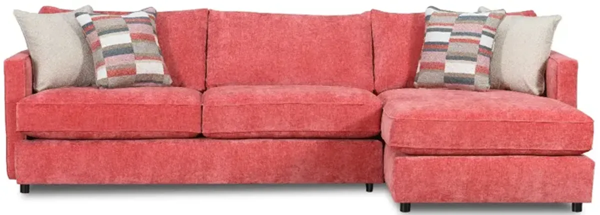 The Mix Customizable Finley 2-Piece Chaise Sofa