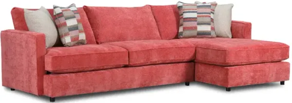 The Mix Customizable Finley 2-Piece Chaise Sofa